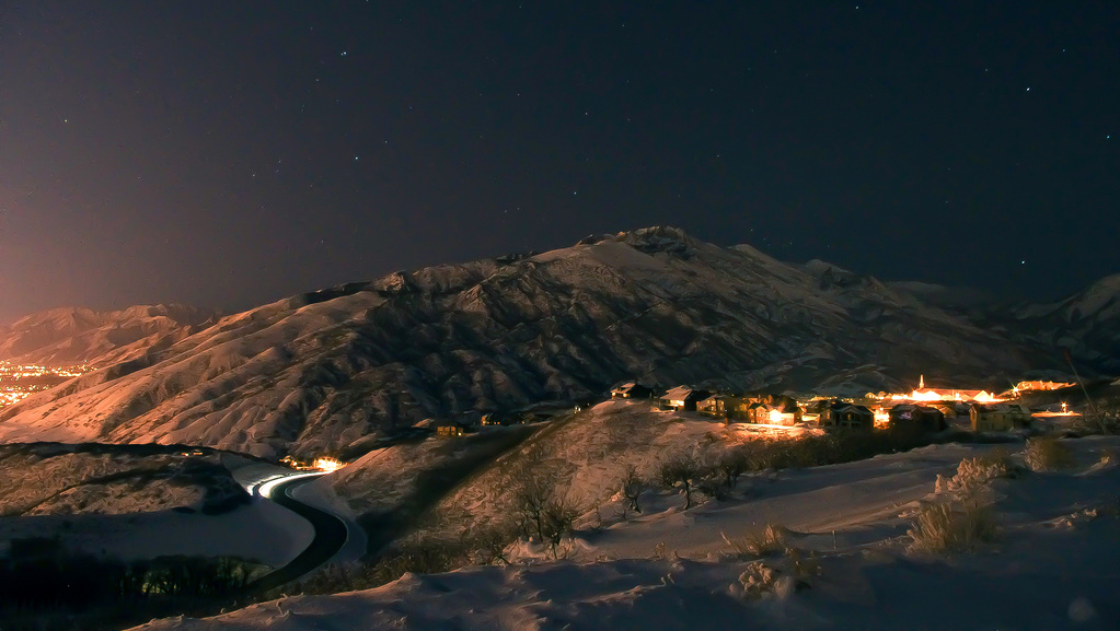 This photo was taken near Bluffdale, Utah. This seemingly innocuous mountain suburb, is slated to be home to the NSA's new headquarters. (Photo taken on January 10, 2011 by Flickr user Bring Back Words)