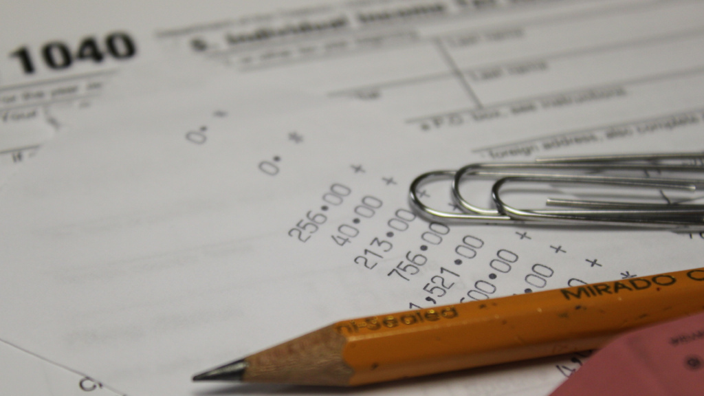 Accounting information is shown for filing taxes. (Photo by PT Money via Flikr)