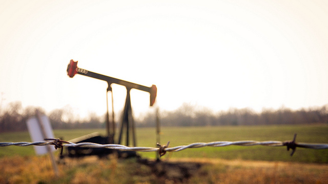 An oil pumpjack in Oklahoma. (Photo/Sarah Nichols via Flickr)