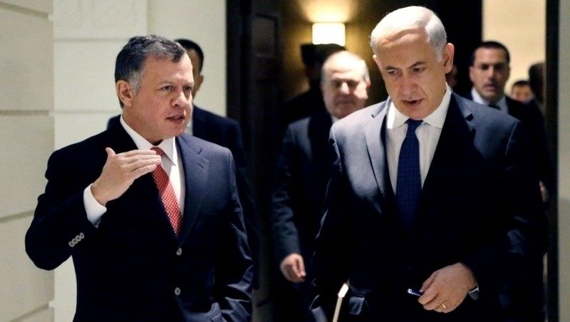 Benjamin Netanyahu, King Abdullah II
