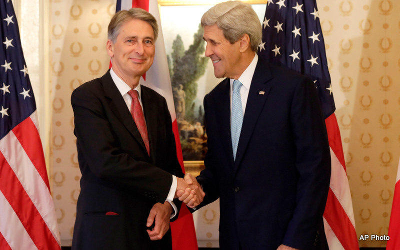 John Kerry, Philip Hammond