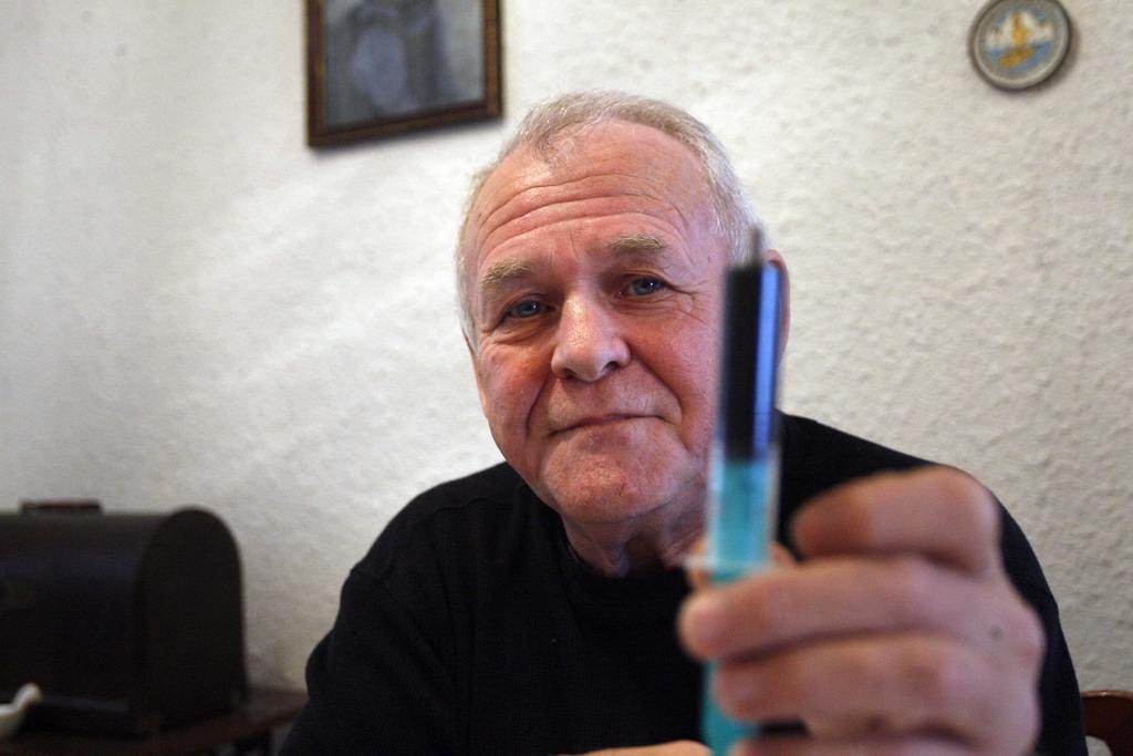 Medicinal cannabis activist and founder of Phoenix Tears, Rick Simpson.