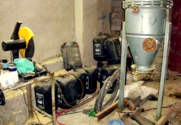 A chemical weapons depot near Baghdad – similar to one captured by ISIS in northern Iraq.