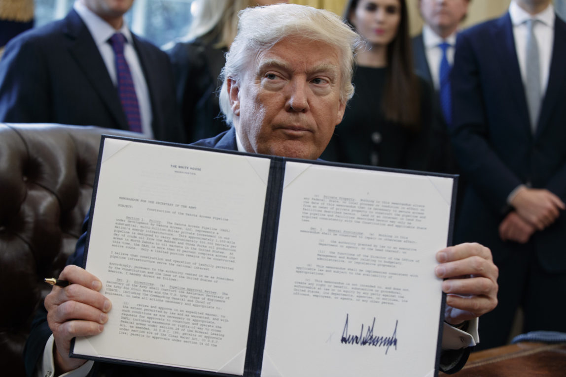 Trump Acts To Advance Keystone XL, Dakota Access Pipelines