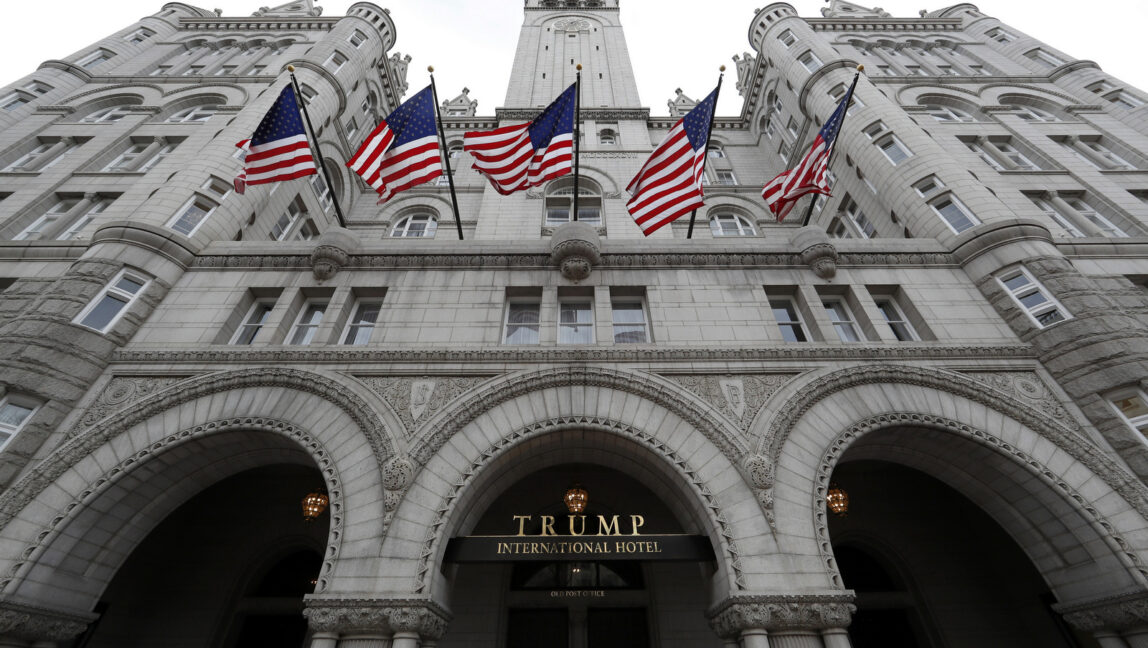 The Trump International Hotel in Washington. (AP/Alex Brandon)