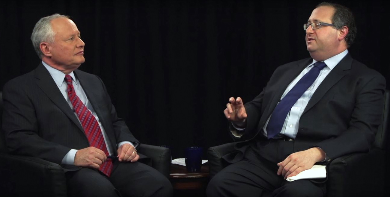 Frederick Kagan speaks during an appearance on notorious neo-conservative, Billy Kristol's web-based talk show.