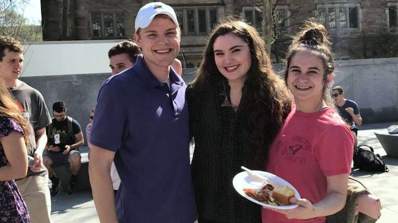 Yale College Republican officers during the barbecueSource: Facebook