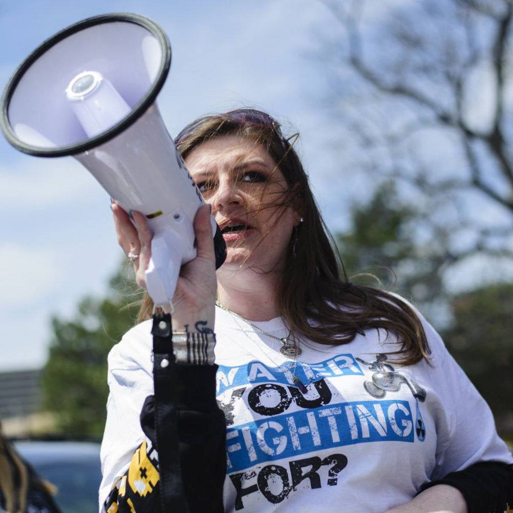 Flint resident and founder of Water You Waiting For, Melissa Mays.