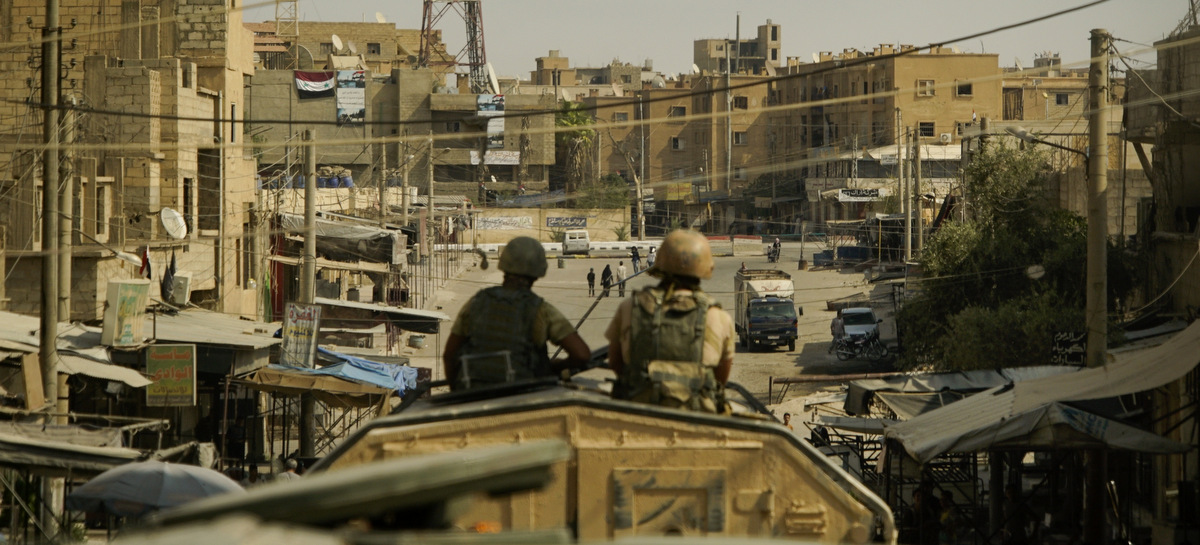 A view of the city of Deir ez-Zor, Syria, Friday, Sept. 15, 2017. (AP Photo)