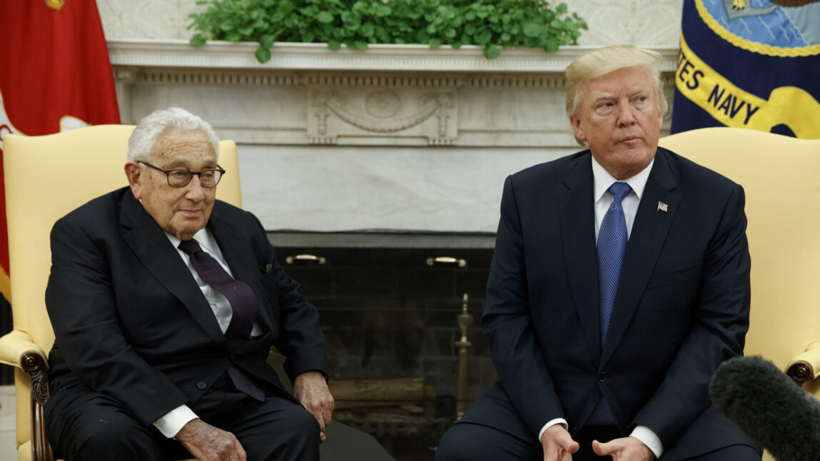 Is Trump’s “Friend” Kissinger Steering Him From Calm To Storm?