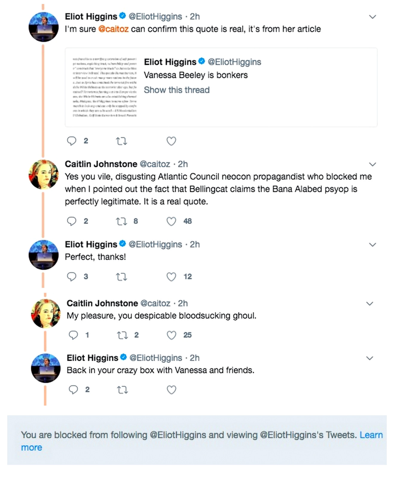 Elliot Higgins Twitter