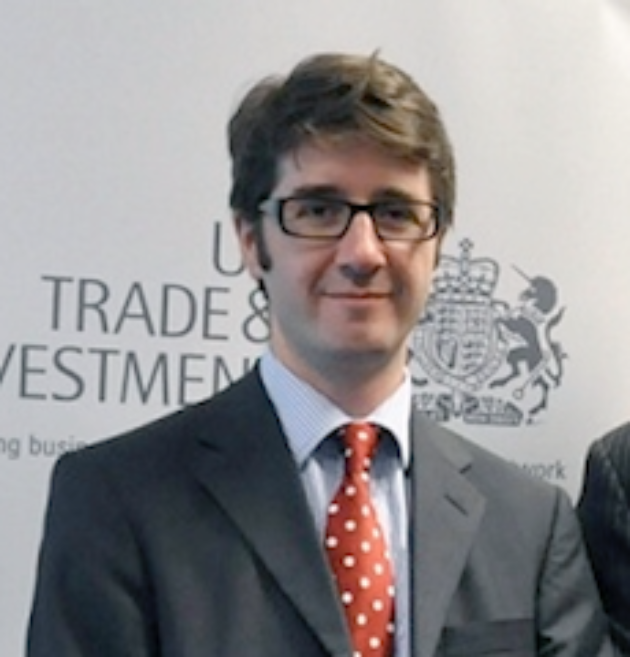 Jolyon Welsh, senior Foreign Office mandarin, on loan to Consulum Photograph: UKTI