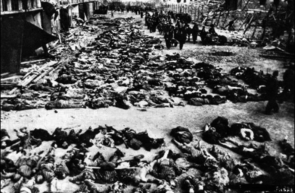 Deir Yassin massacre in Palestine, April 9, 1948 (Photo: Courtesy of the Palestinian information center website)
