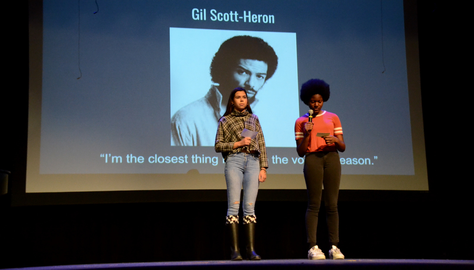 Parkland Tutor students attend the school's MLK Assembly and Social Justice Award.