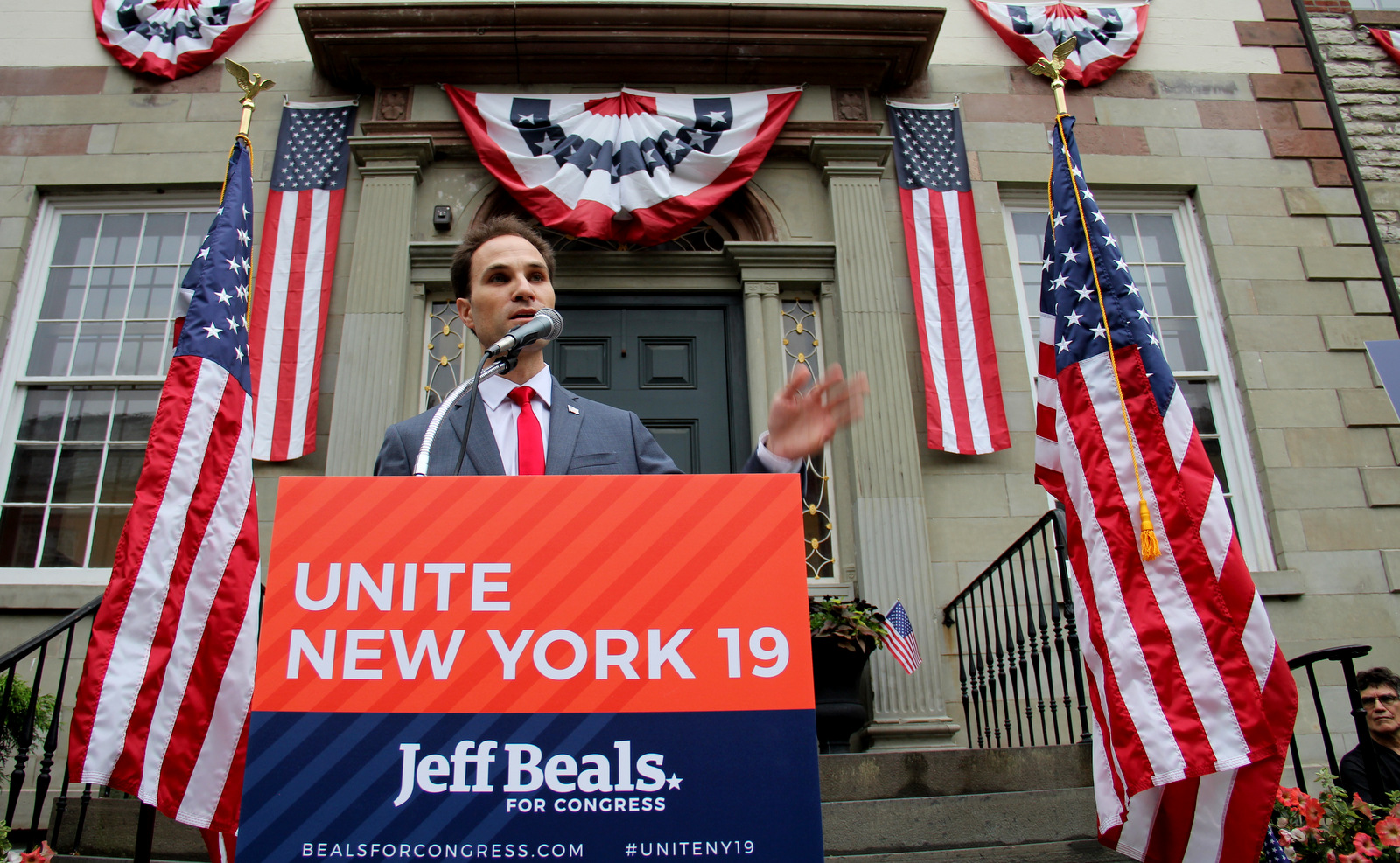 Jeff Beals is running as a Democrat for Congress in New York’s 19th Congressional District.