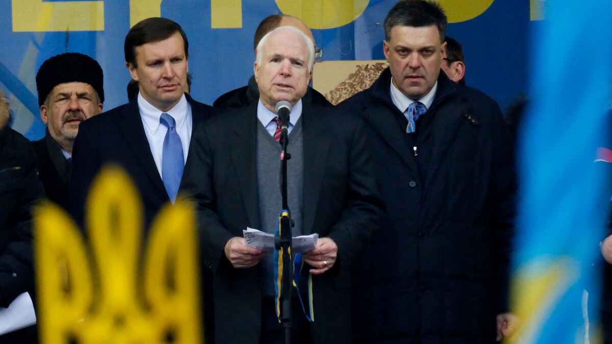John McCain Ukraine Nazi