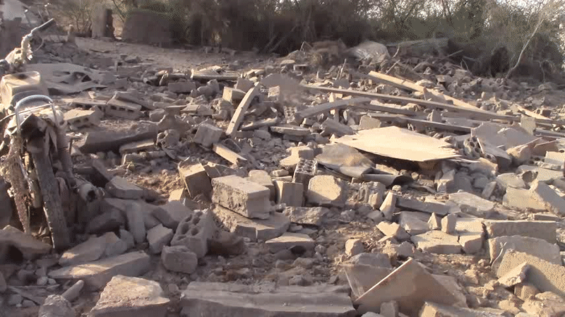 Saudi Airstrike footage Yemen