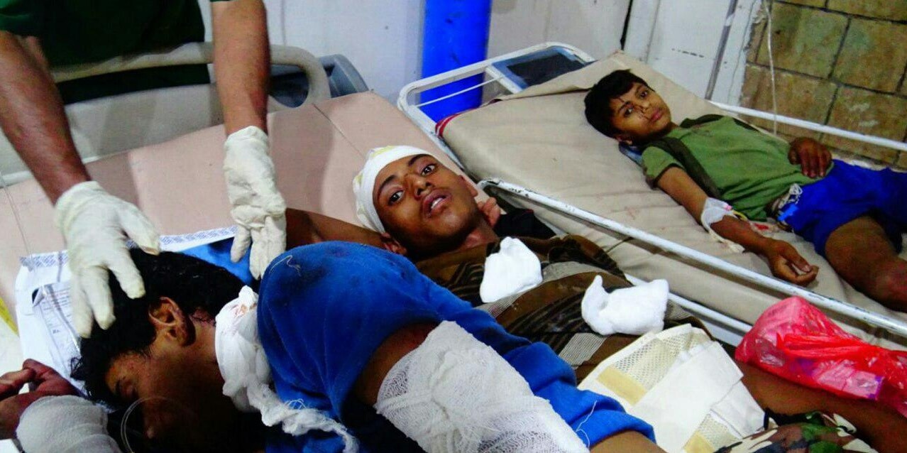 Saudi airstrike Al-Thabit Market Yemen