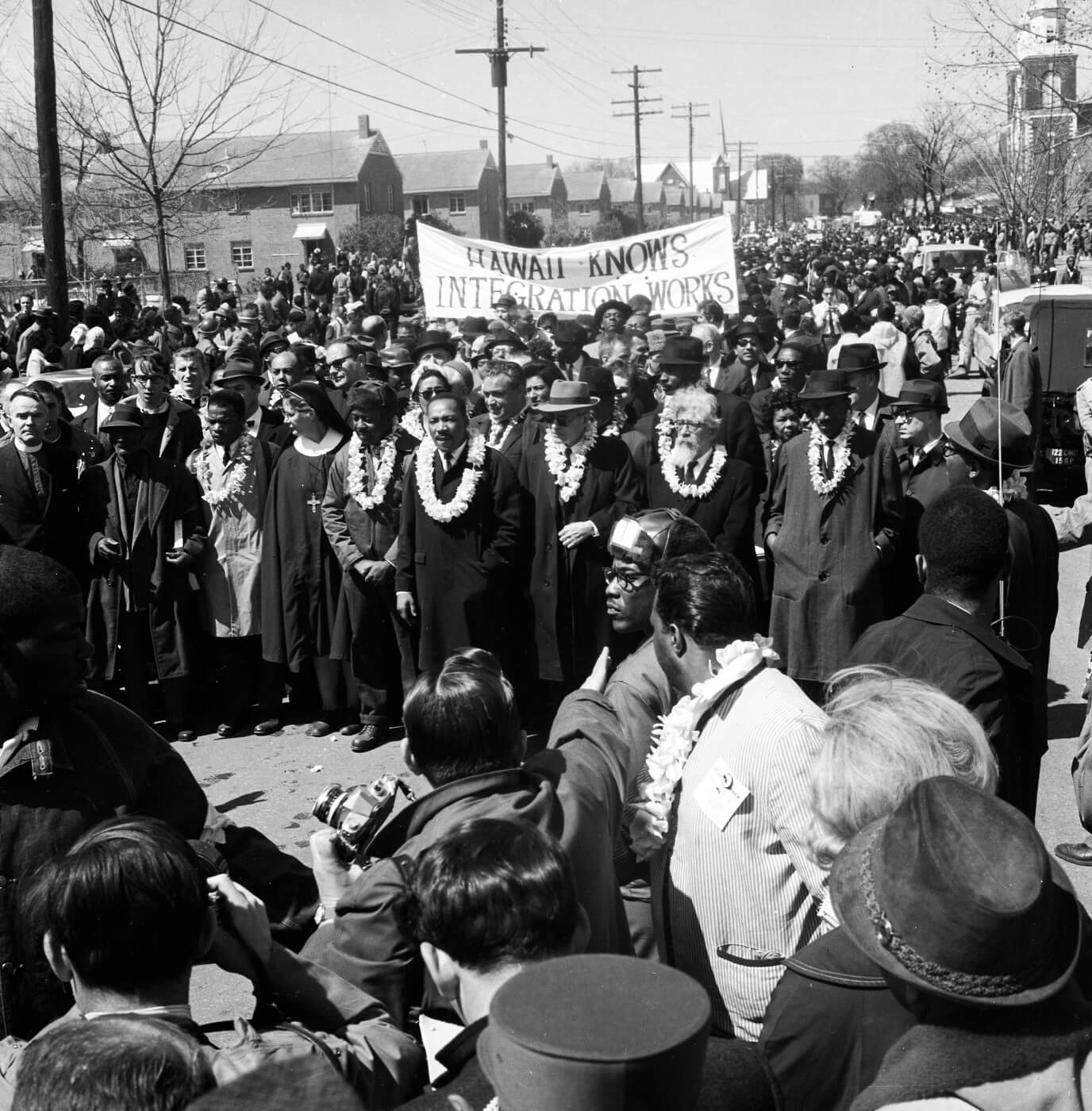 King Hawaii Selma marches