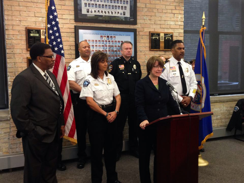 Senator Klobuchar Police