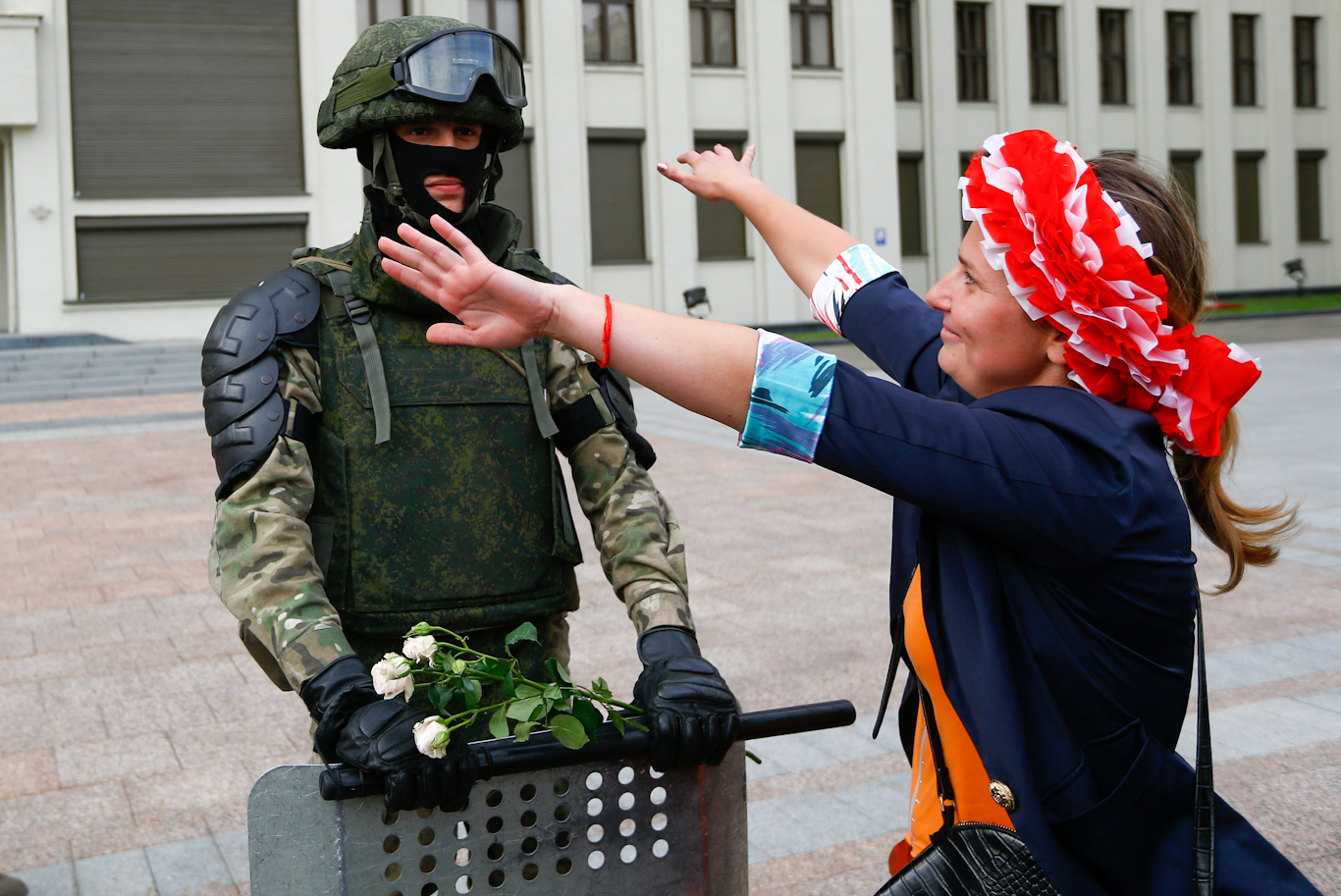 白俄罗斯抗议