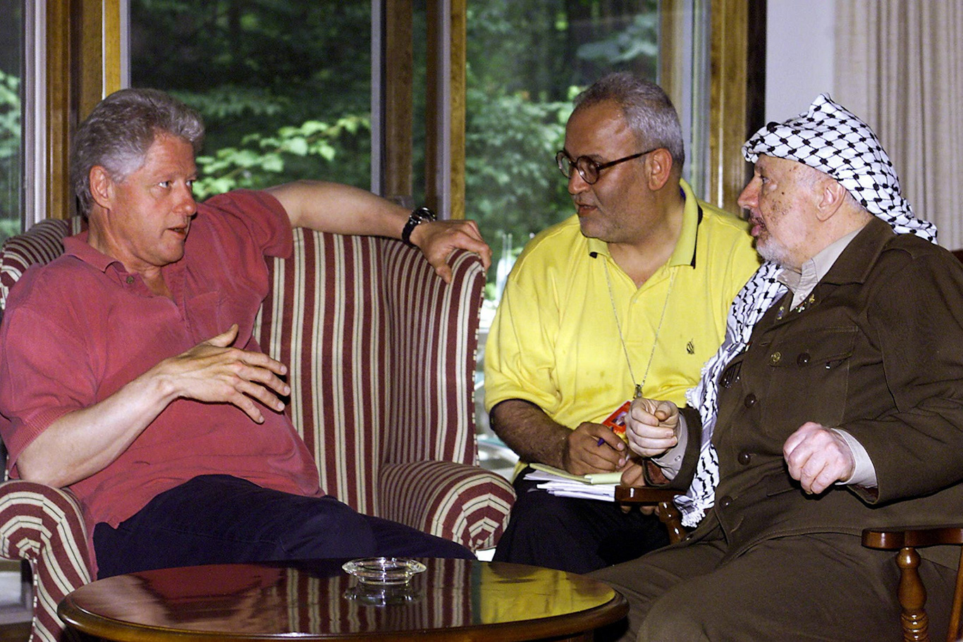 Clinton Arafat Erekat