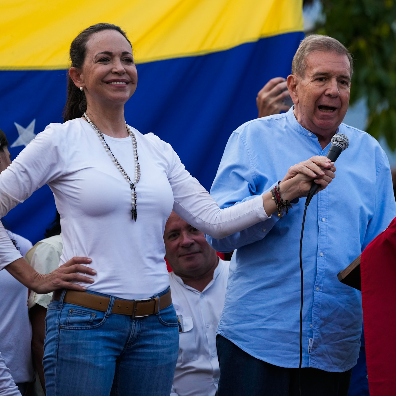 Edmundo Gonzalez,Maria Corina Machado